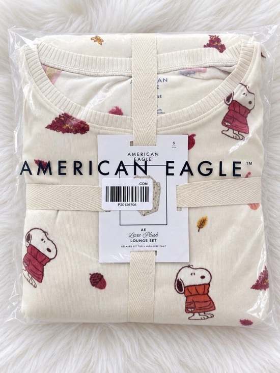 American Eagle Outfitters Other - American Eagle AE Snoopy Peanuts Fall Pajamas PJ Set Sz Small